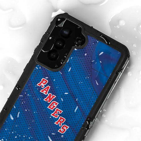NHL New York Rangers Home Jersey Galaxy S24 Waterproof Case